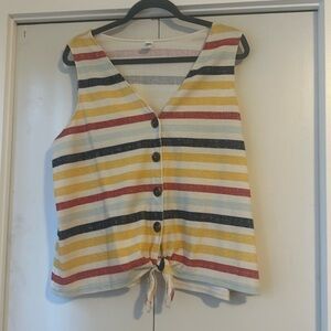 Old Navy XXL tank top with buttons